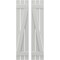 Ekena Millwork Americraft 3-Board (2 Batten) Wood Spaced Board-n-Batten Shutters w/ Z-Bar, ARW102SB311X76STH, PR ARW102SB311X76STH - alternate 1